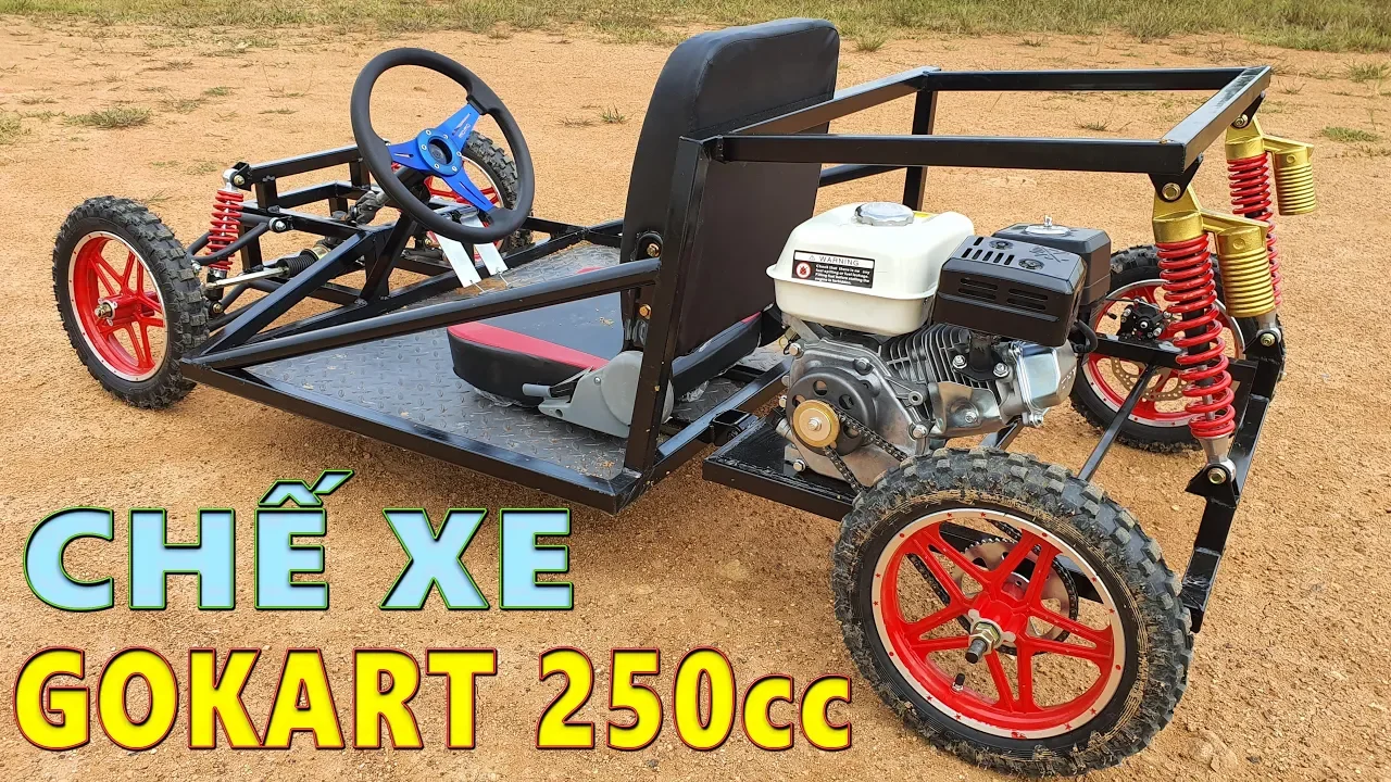 Chế Xe GoKart 250cc - Xe GoKart KST