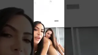 lela star and abigail mac sexy pornstar instagram live