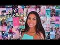 DIY COLLAGE WALL aesthetic trendy