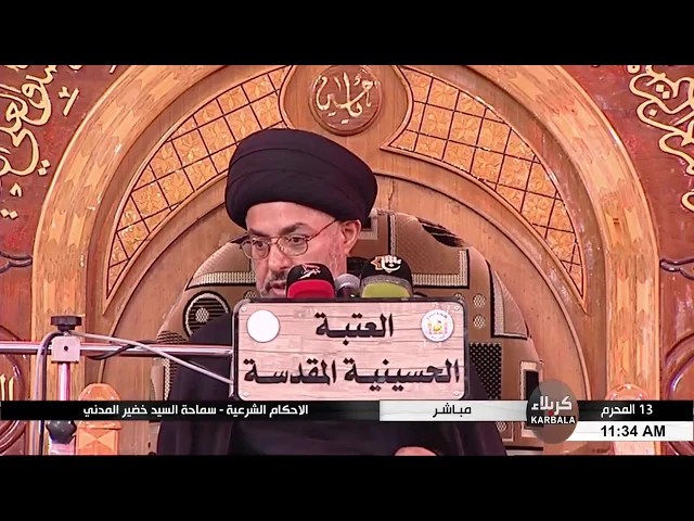⁣السيد خضير المدني _ هل يعتبر قول النسابه حجة في اثبات النسب ؟