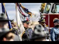 Funeral procession for police officer Andrew Duarte killed in shootout at central Pa hospital
