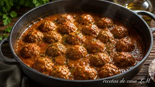 Albóndigas en Salsa | Fáciles, Tiernas y Muy Sabrosas