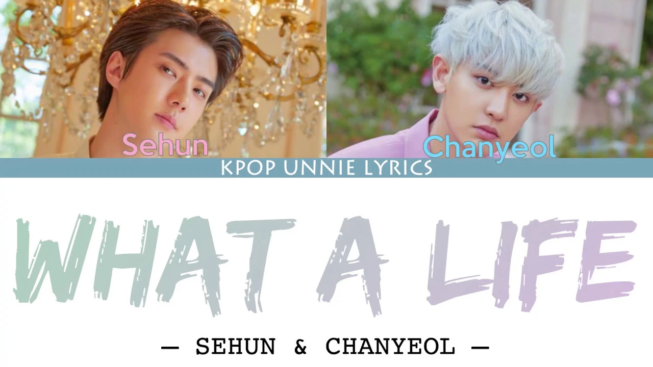 EXO-SC Sehun & Chanyeol - (세훈 & 찬열) - What a life (Color Coded Lyrics Han/Rom/Eng/가사)