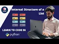 Python Tutorial for Beginners Internal Structure of a List Grade 7 - 10 Coding Blocks Junior