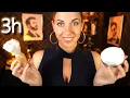 ASMR 3 Hours Sleep Inducing Barbershop Haircut Shave Massage Roleplay Personal Attention