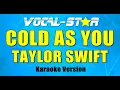 Cold As You Karaoke | Taylor Swift Karaoke Version