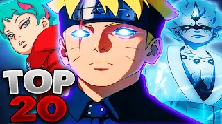 TOP 20 STÄRKSTE Naruto & Boruto Charaktere [2024]