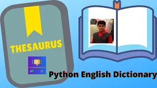English Dictionary Project using Python and json file