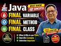 final Keyword in Java Explained in 10 Minutes