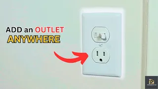 Add an outlet anywhere Quick and Easy Installing an Outlet Switch Combo in Minutes