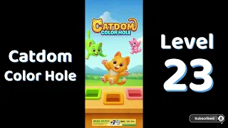 Catdom Color Hole Level 23 Screenshot