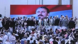 سلام الله على عفاش أداء المنشد ابو حنظلة مدين علي عبدالله صالح صخر علي عبدالله صالح 