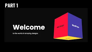 How To Design A 3D Rotating Cube Using HTML CSS JavaScript Part 1