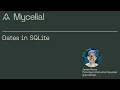 SQLite for Beginners Dates