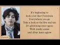 Download Lagu BTS V It’s Beginning To Look A Lot Like Christmas Lyrics (Cover Michael Bublé)