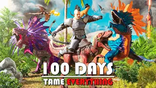 ARK 100 Days But I Combined ALL 12 Maps
