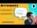 Attribute einfach erklart