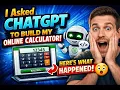 I Asked ChatGPT to built my online calculator HTML CSS JS tutorial Vibra-s Team