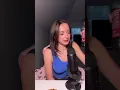 Girl burping