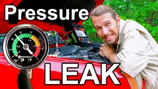 Chevy Truck Cooling System Pressure Test EASY
