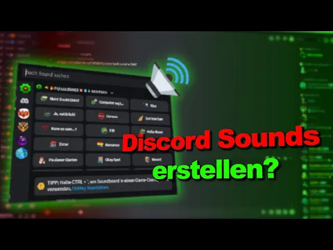 Download MP3 Discord Sounds erstellen? | Soundboard in Discord