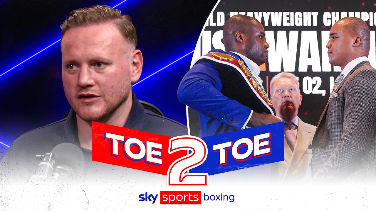 Who is George Groves backing for Dubois v Wardley 2? | Toe2Toe