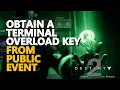 Obtain a Terminal Overload Key Destiny 2