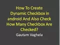 addDyamicCheckBox