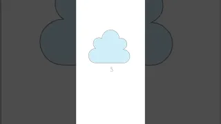 Create Cloud using turtle in python
