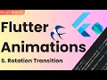 FLUTTER ANIMATION BASICS - ROTATION ANIMATION