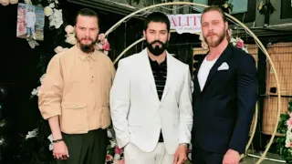 Osman Bey Göktuğ And Boran Alp In Real Life Kuruluşosman Osmanbey Göktuğ Boran Bts 