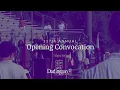 Opening Convocation 2021