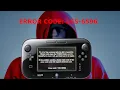 eBay find Wii U GamePad Error code 165-6596 Broken Joystick