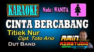 Download CINTA BERCABANG Titiek Nur KARAOKE Nada WANITA MP3