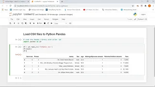 How to Write CSV file to Python Pandas