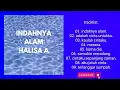 Lagu ( full album ) halisa amalia ^-^ indahnya alam.