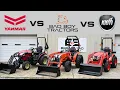 Tractor Comparison - Yanmar SA325 vs Bad Boy 3026 vs KIOTI CX2510