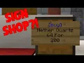 HOW TO SETUP A SIGN SHOP IN MINECRAFT -Plugin Tutorial