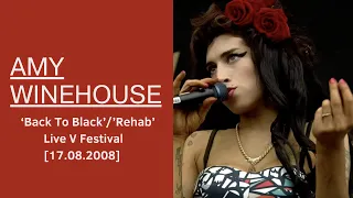 Download Amy Winehouse  - Back To Black/Rehab Live V Festival 2008 Pro shot HD MP3