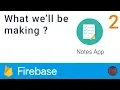 Firebase Notes App demo