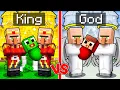 Lagu Mikey KING vs JJ GOD Adopt Battle in Minecraft (Maizen)