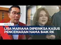 Download Lagu Lisa Mariana Jalani Pemeriksaan Kasus Pencemaran Nama Baik Ridwan Kamil, Singgung Soal Anaknya