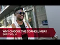 Why choose the Cornell MBA feat Seth Petty Jr