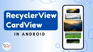 RecyclerView with CardView in android Android Studio