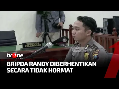 Kasus Paksa Pacar Aborsi, Bripda Randy Dipecat dari Polri
