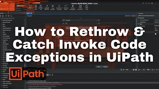 How to Catch Exception Messages Thrown in Invoke Code Activities in UiPath