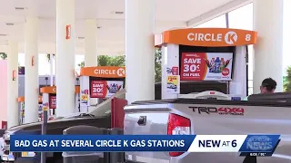 Fuel quality issues impact Circle K gas stations across the Gulf Coast