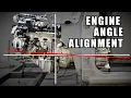 Lining Up the Engine with the Chassis