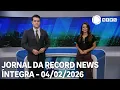 Lagu Jornal da Record News - 04/02/2026