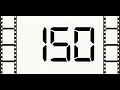 Countdown from 150 to 0 Retro